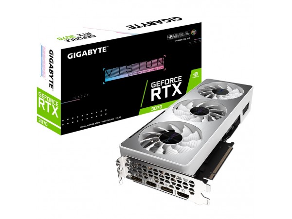 Gigabyte GeForce RTX 3070 VISION OC 8GB GDDR6 GV-N3070VISION OC-8GD Video Card